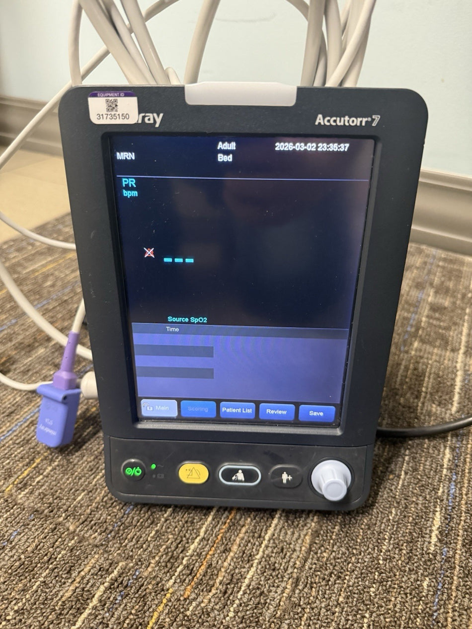 Mindray Accutorr 7 Patient Vital Signs Monitor 610F-PA00026